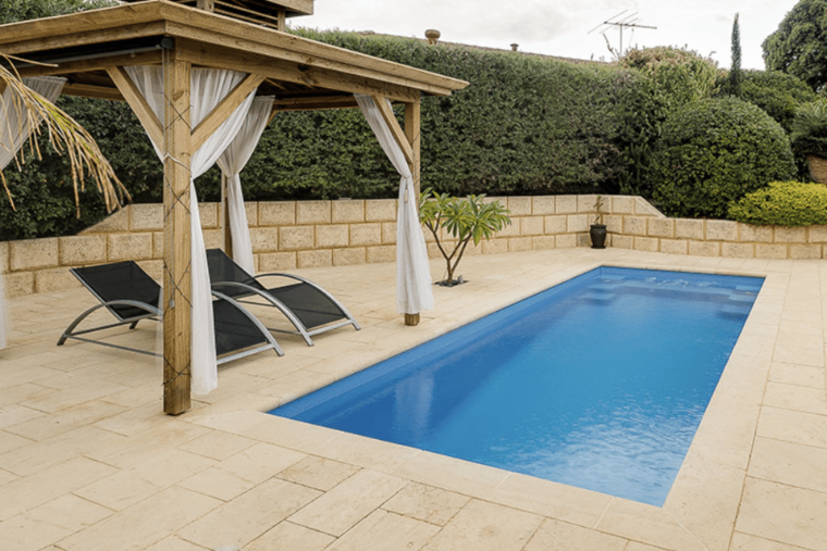 Téglalap HDPE Medence